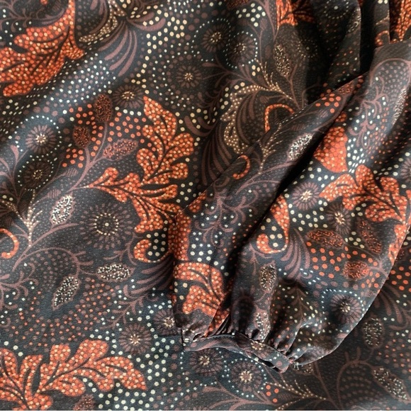 Sanctuary women's size small black paisley blouse - Picture 5 of 5